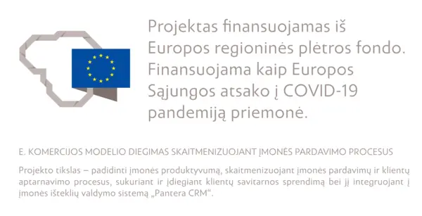 Projektas finansuojamas ES struktūrinių fondų lėšomis